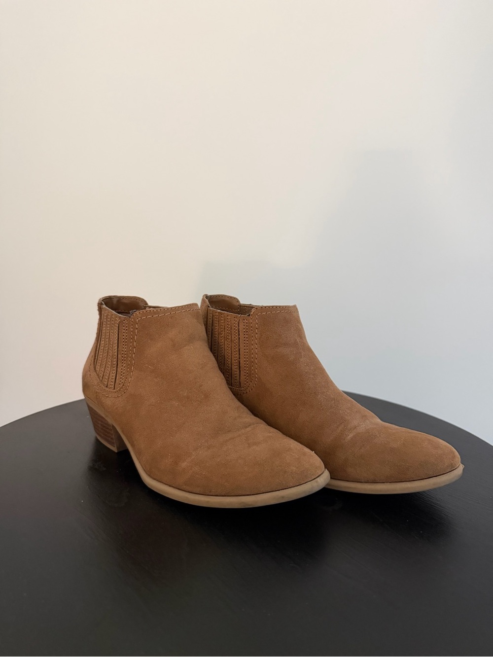 Suede Ankle Booties